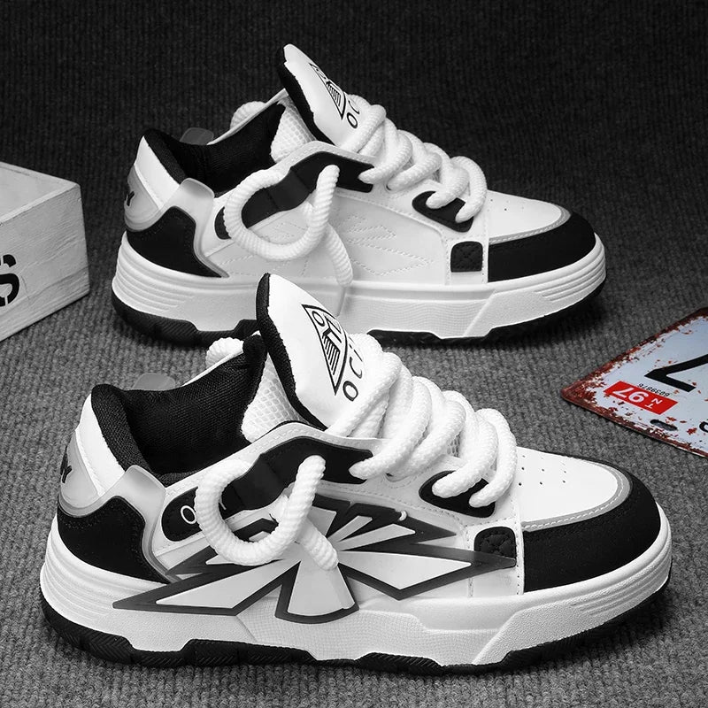 Mens Shoes Casual Sneakers Summer Outdoor Sports Running Platform Fashion Designer Luxury Skateboard Leather Ankle Tennis - Melo