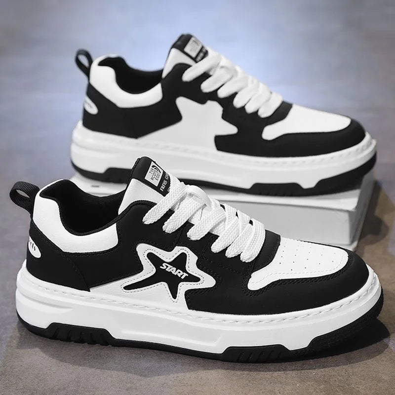 2025 New Spring and Autumn Men's Shoes, Youth Students' Casual Sports Board Shoes, Trendy Shoes, Versatile Fashion Shoes - Melo