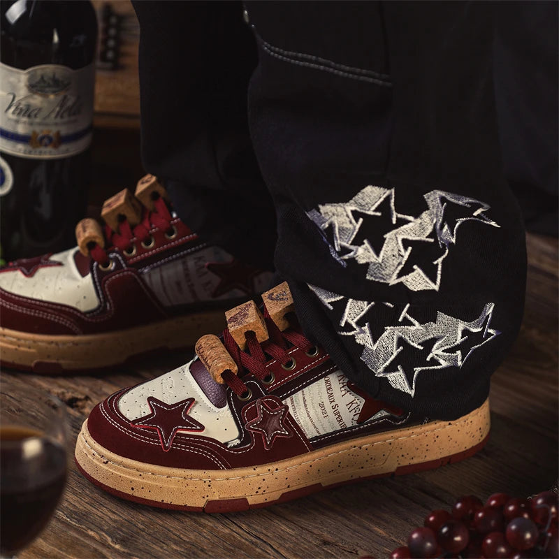 Star Designer Men Skateboard Shoes 2025 Fashion Men Shoes Streetwear Hip Hop Sneakers Man Casual Sneakers zapatillas informales - Melo