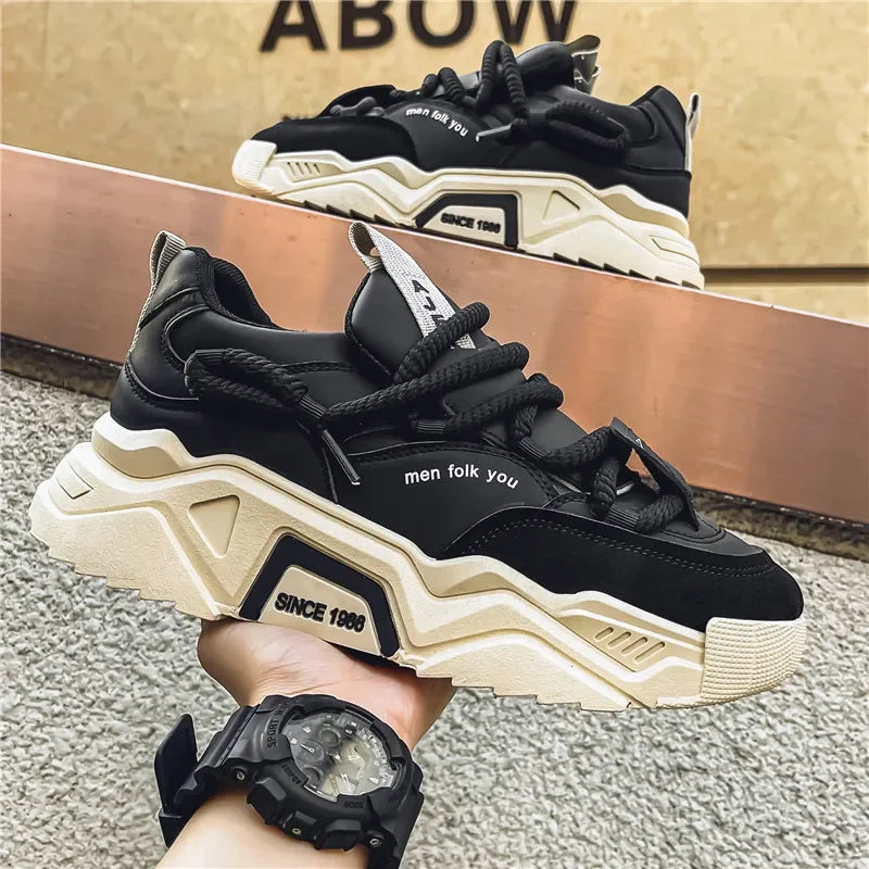 New Men's Casual Sports Shoes 2025 Spring Fashion Easiest for Match Low-Top Skateboard Shoes for Men Suitable for Outdoor Sports - Melo