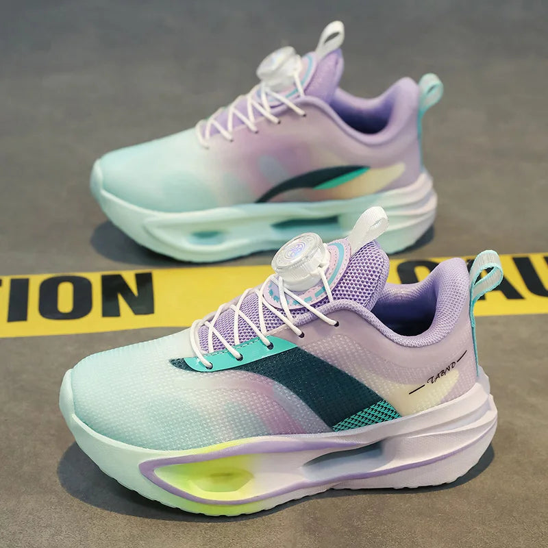 Childrens Running Shoes Anti Slip Boys Girls Popular Casual Outdoor Cushioning Breathe Ultralight Running Trainers Mesh Sneakers - Melo