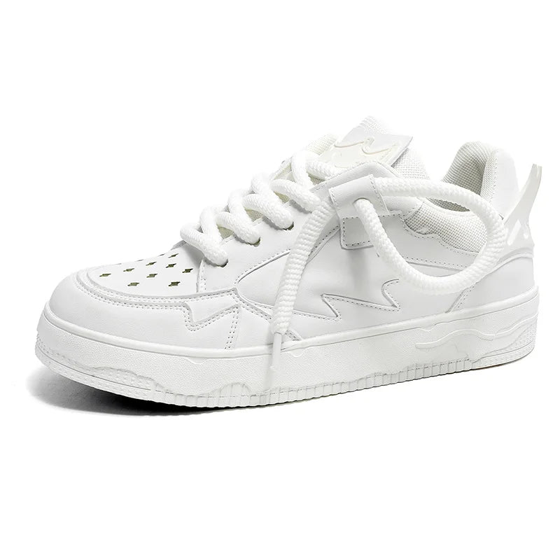 2024 Fashion Purple Mens Skateboard Shoes Streetwear Sneakers Spring Low top Board Sneakers Man Unisex Trend Shoes basket homme - Melo