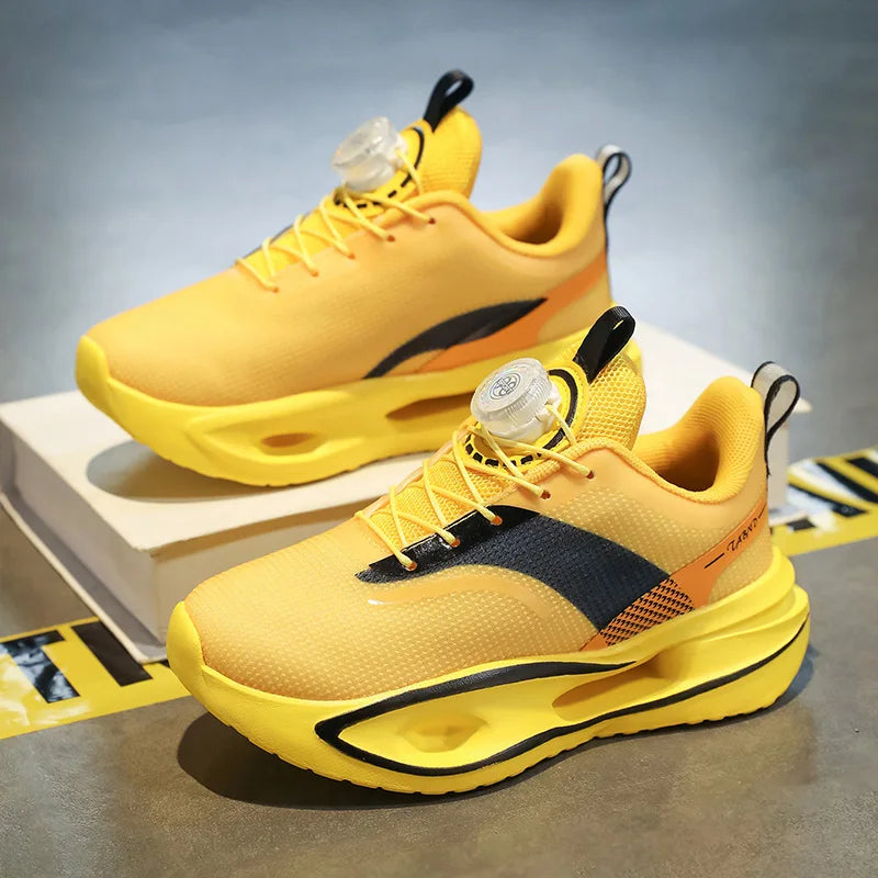Childrens Running Shoes Anti Slip Boys Girls Popular Casual Outdoor Cushioning Breathe Ultralight Running Trainers Mesh Sneakers - Melo