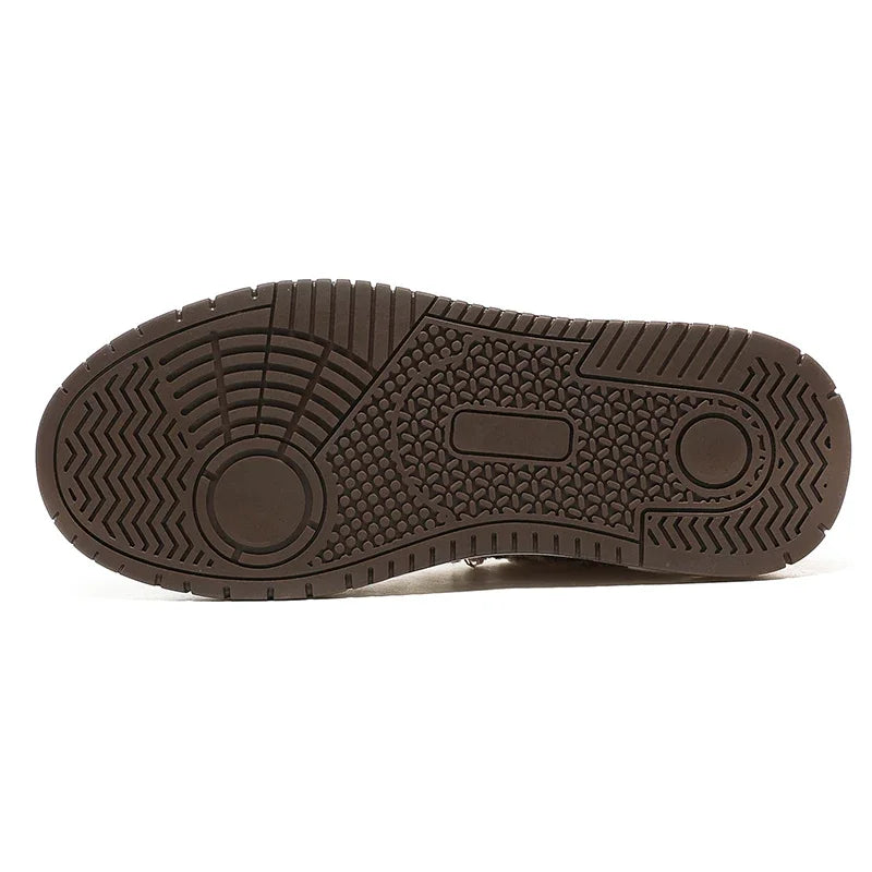 Men's Personalized Denim Retro Fashion Skateboarding Shoes Versatile Men's Sports Shoes Couple Outdoor Sports and Casual Shoes - Melo