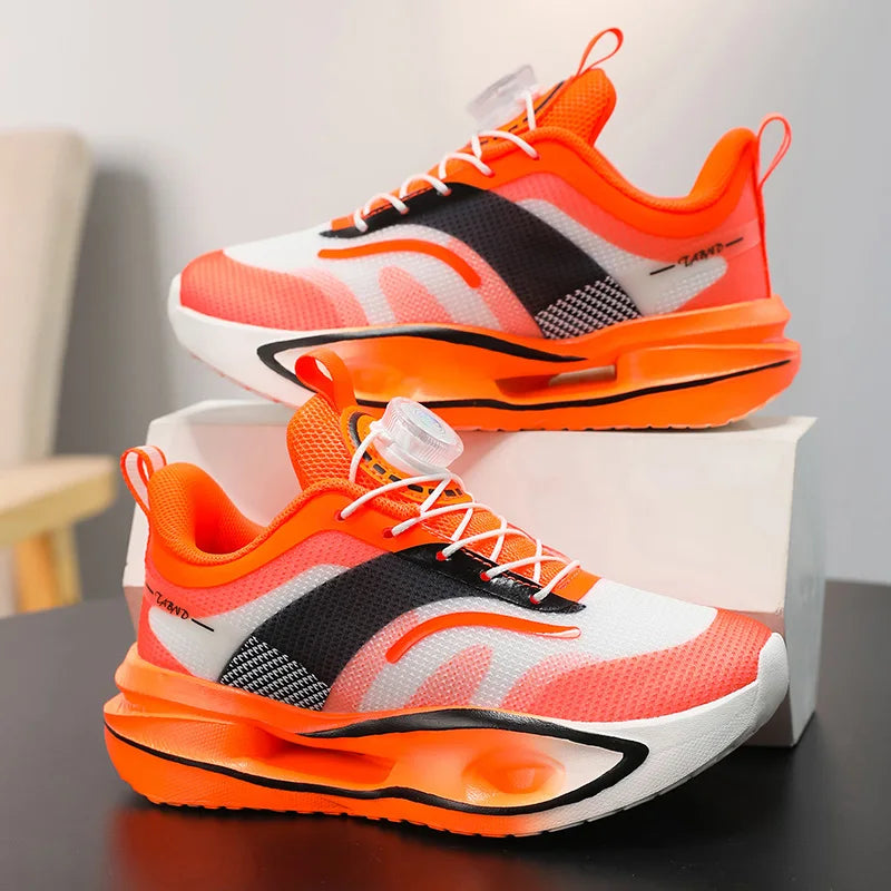 Childrens Running Shoes Anti Slip Boys Girls Popular Casual Outdoor Cushioning Breathe Ultralight Running Trainers Mesh Sneakers - Melo