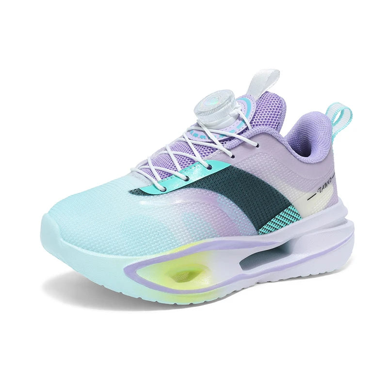 Childrens Running Shoes Anti Slip Boys Girls Popular Casual Outdoor Cushioning Breathe Ultralight Running Trainers Mesh Sneakers - Melo