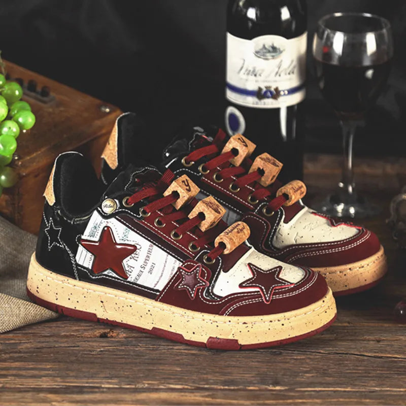 Star Designer Men Skateboard Shoes 2025 Fashion Men Shoes Streetwear Hip Hop Sneakers Man Casual Sneakers zapatillas informales - Melo