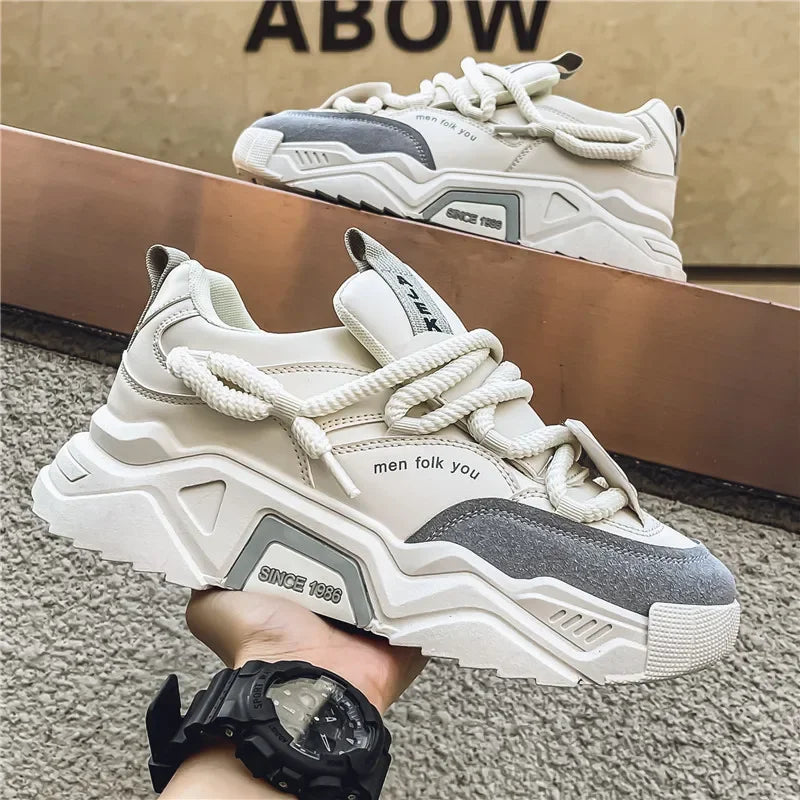 New Men's Casual Sports Shoes 2025 Spring Fashion Easiest for Match Low-Top Skateboard Shoes for Men Suitable for Outdoor Sports - Melo