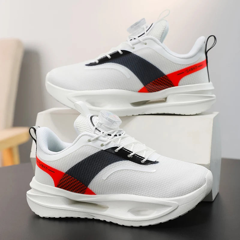 Childrens Running Shoes Anti Slip Boys Girls Popular Casual Outdoor Cushioning Breathe Ultralight Running Trainers Mesh Sneakers - Melo