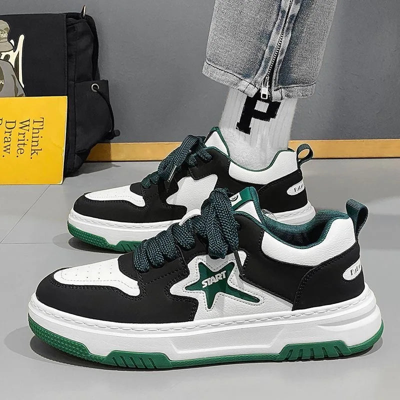 2025 New Spring and Autumn Men's Shoes, Youth Students' Casual Sports Board Shoes, Trendy Shoes, Versatile Fashion Shoes - Melo