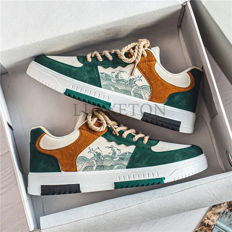 Men's Cheap Shoes Summer Footwear Breathable Casual Sneaker White Trend Men Sport Casual Running Shoe Man Sneakers - Melo