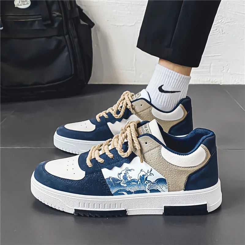 Men's Cheap Shoes Summer Footwear Breathable Casual Sneaker White Trend Men Sport Casual Running Shoe Man Sneakers - Melo