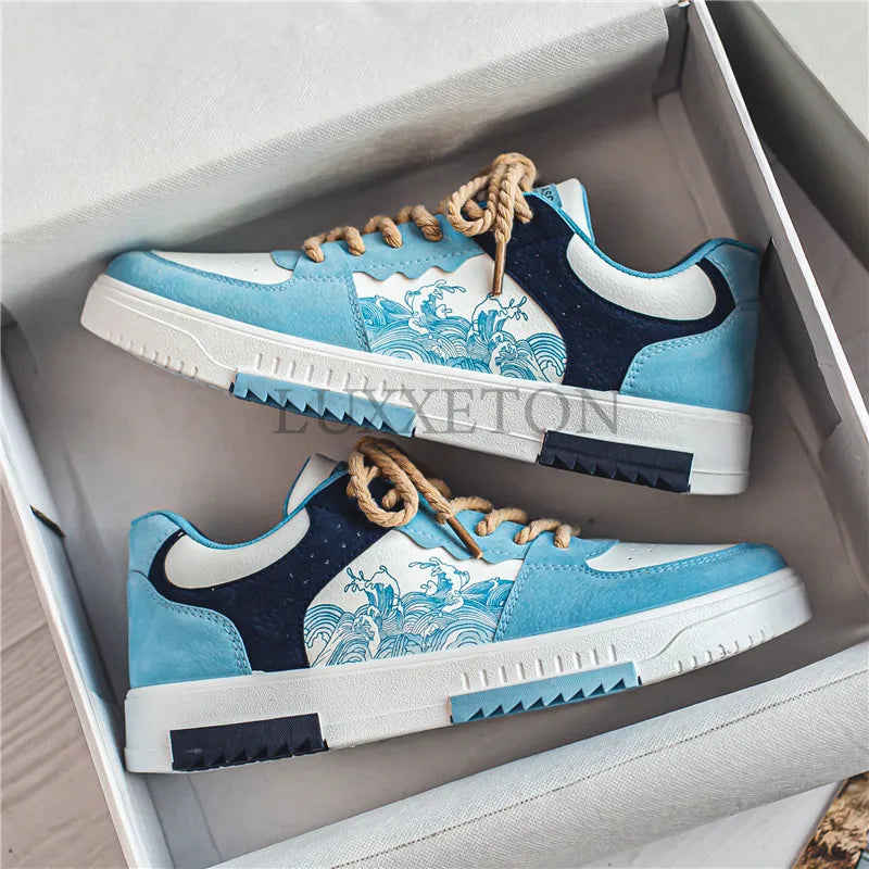 Men's Cheap Shoes Summer Footwear Breathable Casual Sneaker White Trend Men Sport Casual Running Shoe Man Sneakers - Melo