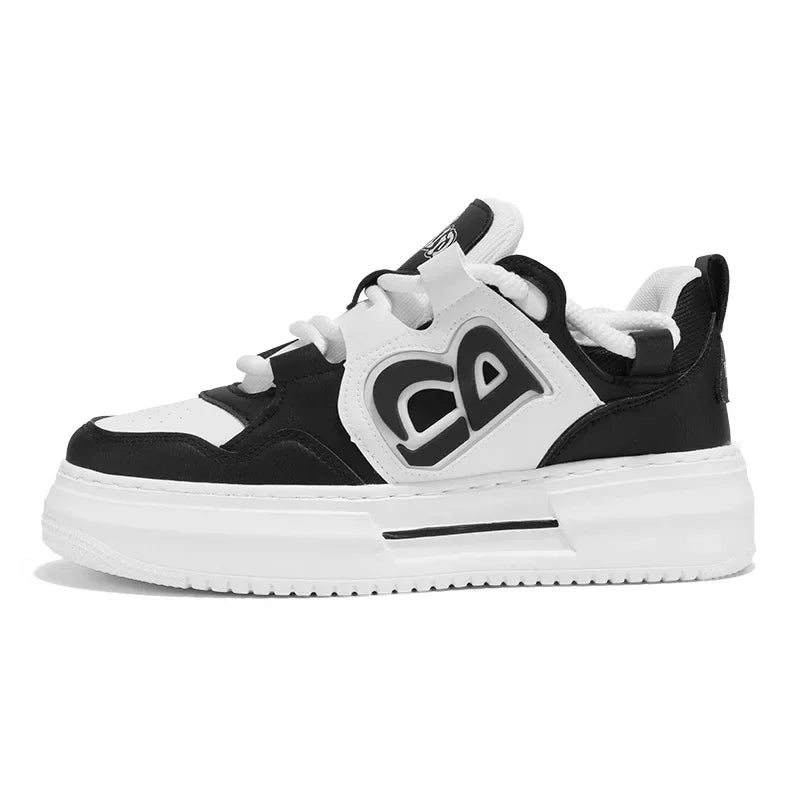 Men's Summer Breathable New 2024 Korean Trendy Versatile Sports Casual Board Shoes Student Increase Small White Trendy Shoes - Melo