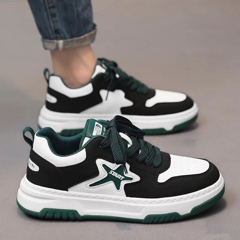 2025 New Spring and Autumn Men's Shoes, Youth Students' Casual Sports Board Shoes, Trendy Shoes, Versatile Fashion Shoes - Melo