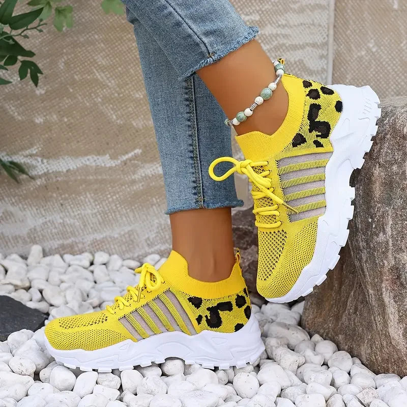 Tênis Esportivo LeopardWild Feminino - Melo