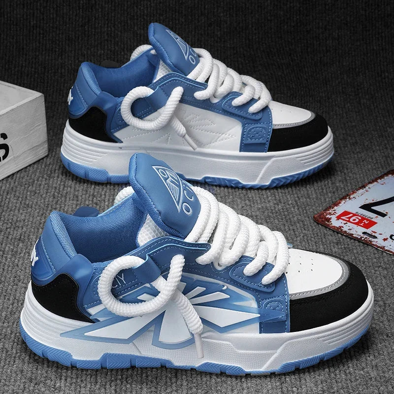 Mens Shoes Casual Sneakers Summer Outdoor Sports Running Platform Fashion Designer Luxury Skateboard Leather Ankle Tennis - Melo