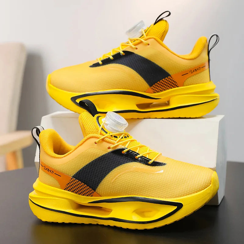 Childrens Running Shoes Anti Slip Boys Girls Popular Casual Outdoor Cushioning Breathe Ultralight Running Trainers Mesh Sneakers - Melo