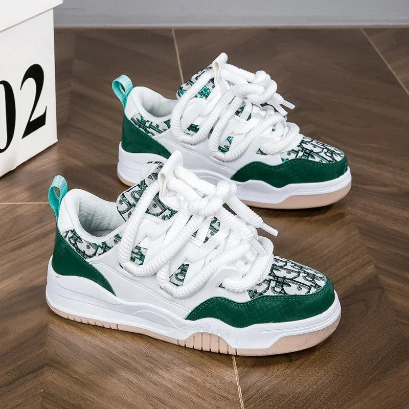 Big Size 36-47outdoor Trendy Couple Style Walking Shoe Student White Board Men's Sneakers Running Hiking Tennis Boy Shoes Casual - Melo