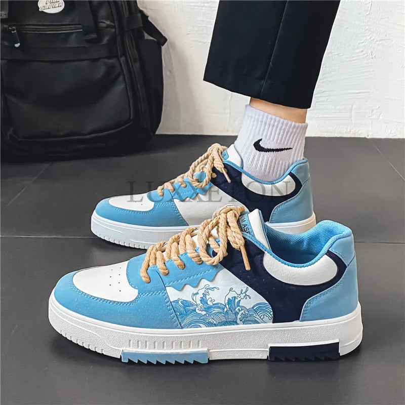 Men's Cheap Shoes Summer Footwear Breathable Casual Sneaker White Trend Men Sport Casual Running Shoe Man Sneakers - Melo